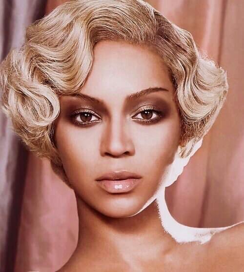 Beyoncé Sculpted Short Bob Hairstyle