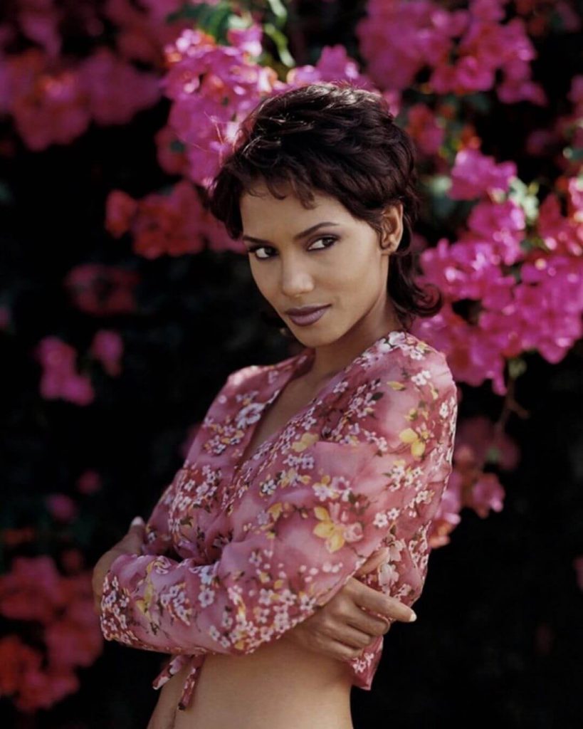 Halle Berry Piecey 90s Mullet Hairstyle
