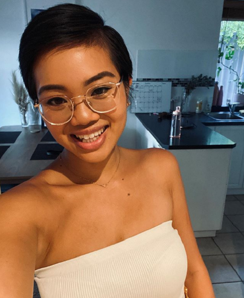 Straight Pixie Haircut for Asian Women