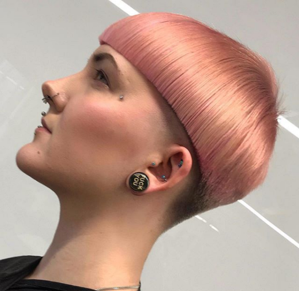 Extra Sleek Bowl Cut with Nape and Side Undercut