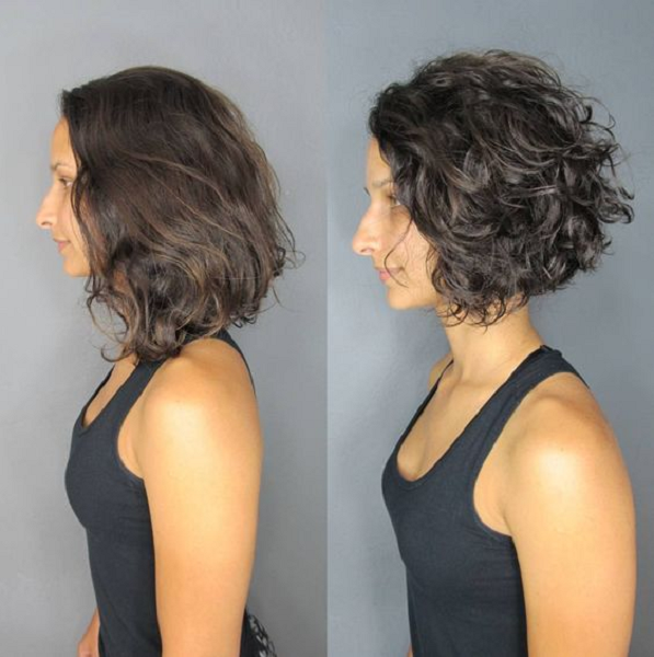 Wavy Middle-Parted Short and Long Bob Cuts (2 styles)