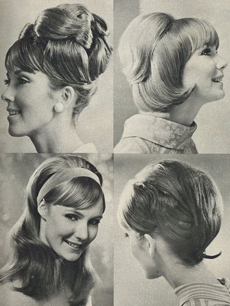 1960s Short, Long, and Up Do Hairstyles (4 ideas)