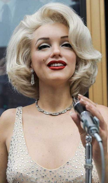 Marilyn Monroe-Inspired Short, Wavy, and Puffy Hairstyle