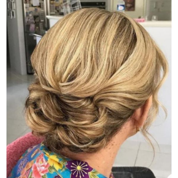 Twisted Low Updo